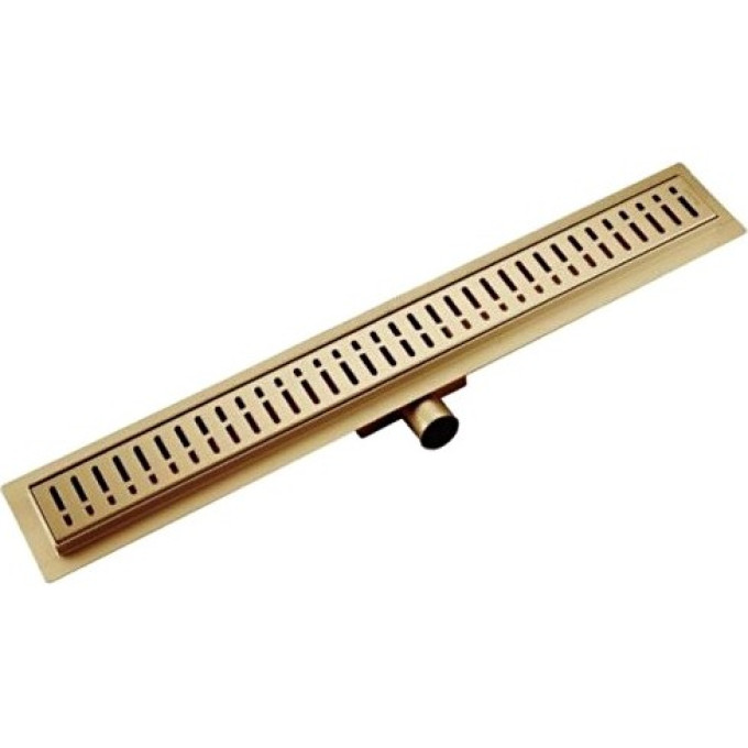 Душевой трап GAPPO G85007-33, 70*500 мм, золото